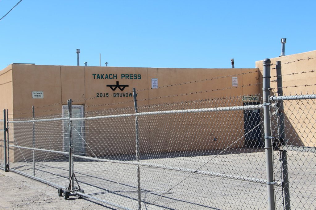 Picture of Takach Press Corporation 2815 Broadway Blvd SE, Albuquerque, NM 87102