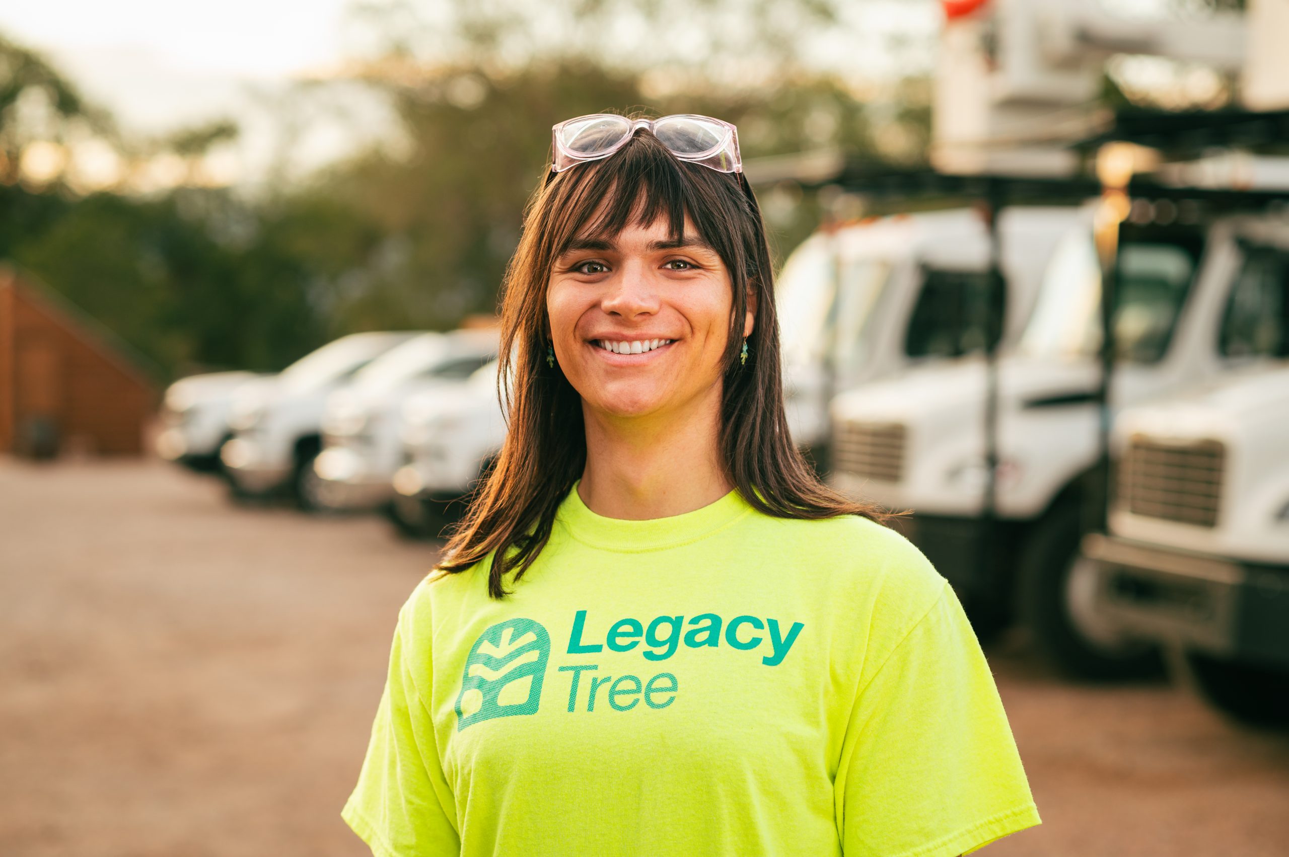 Lila stan an arborist with tree service in albuquerque